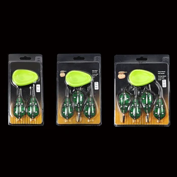 

method feeder Fishing Feeder Quick Release Mould set Carp Terminal Tackle 4 Feeders and 2 Method Moulds 40g 50g 1 set