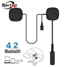 Двойной козырек мотоциклетный шлем 4,2 EDR Bluetooth наушники микрофон велосипедный шлем Наушники Громкая Связь Динамик управление звонками Z2
