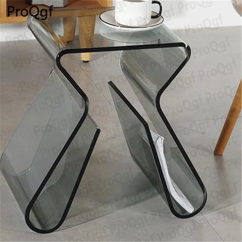 

Ngryise 1Pcs A Set Coffee Bar Ins Transparent Fashion Table