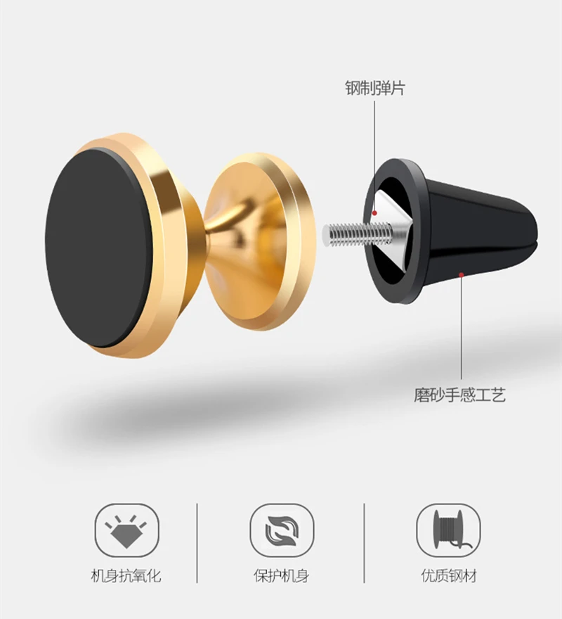 SYRINX Универсальный магнитный держатель для мобильного телефона автомобильное крепление сотового телефона Подставка для iPhone X XS XR 6 MAX Xiaomi mi8 магнит авто поддержка