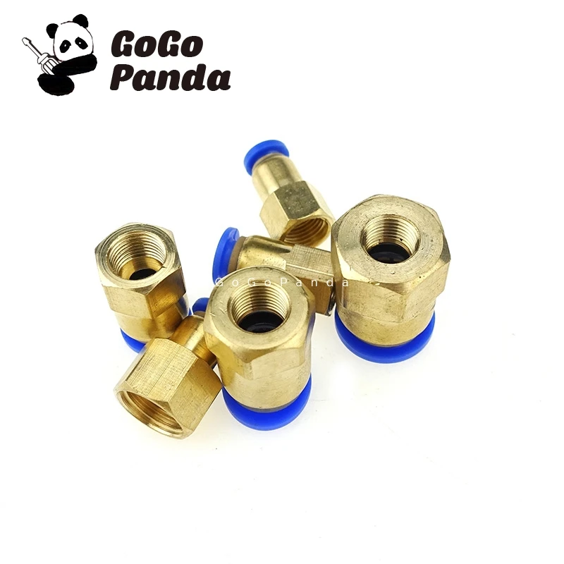 

Free Shipping 5PCS PCF 4-M5/6-01/8-02/10/03/12-04 Internal Thread Of PCFF Of Pneumatic Element P Quick Plug