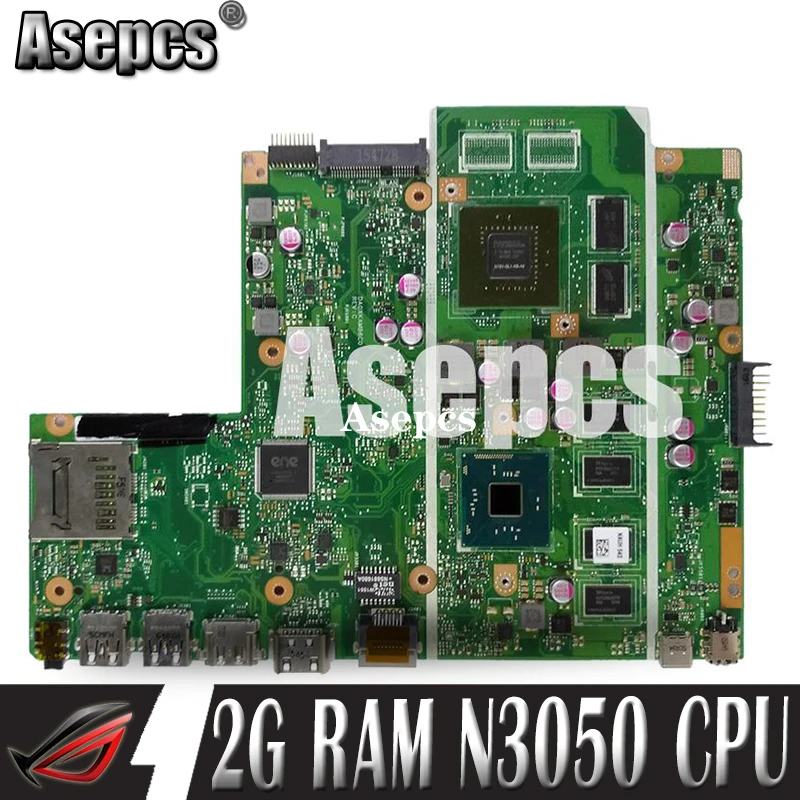 Asepcs X540SC материнская плата для ноутбука ASUS X540SC X540S X540 тестовая оригинальная материнская плата 2G ram N3050 cpu