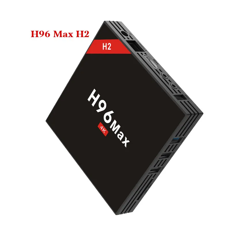 H96 MAX H2 Android 7 1 Смарт ТВ приставка Rockchip RK3328 Четырехъядерный 4 ГБ 32 Bluetooth 0 медиаплеер