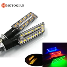 

LED front rear light turn signals lights Motorcycle flashing For KAWASAKI Z650 Z750 Z800 Z900 Z1000 bobber accessories moto ZX6R