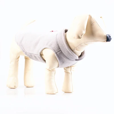 Летний жилет-одежда для собак, футболка, цветные товары для собак, товары для домашних животных, цветастые Блузы собачий костюм для щенка, рубашки - Цвет: gray