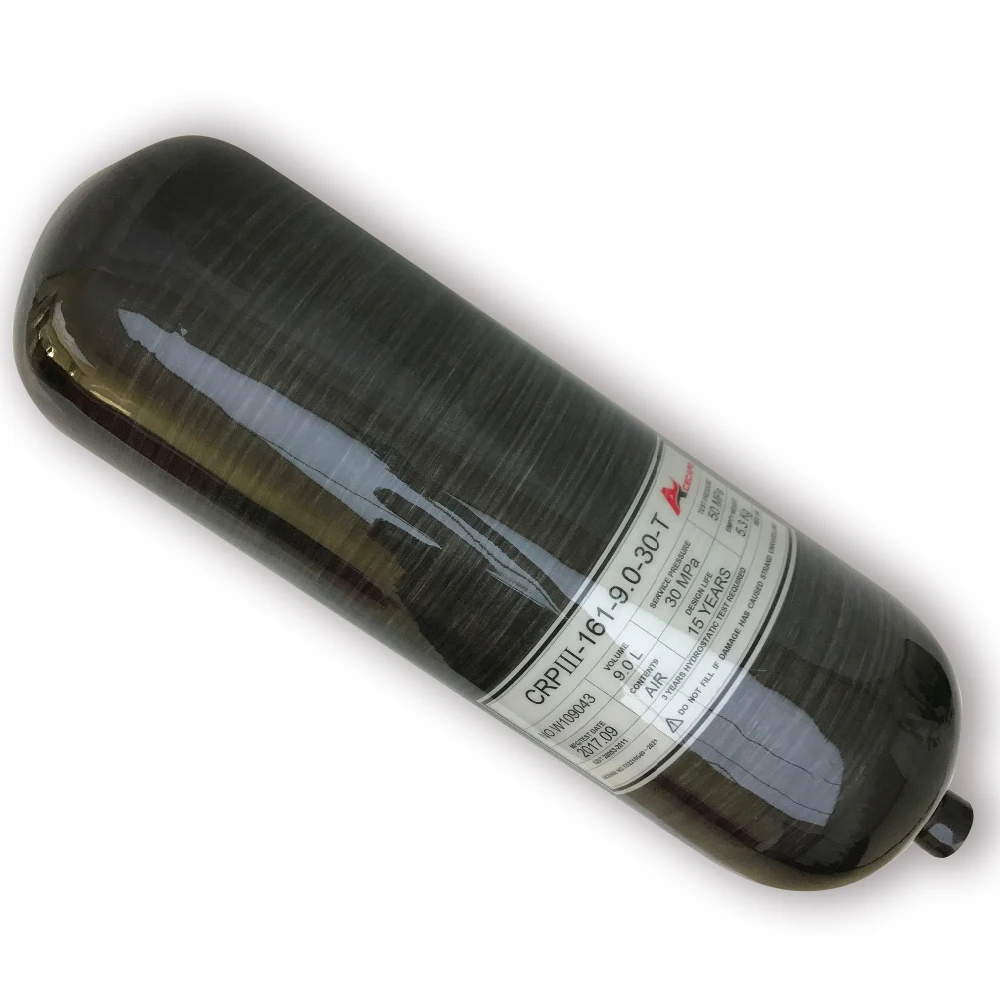 AC3090 Продвижение Горячая 9L GB углеродное волокно цилиндр высокого давления Pcp