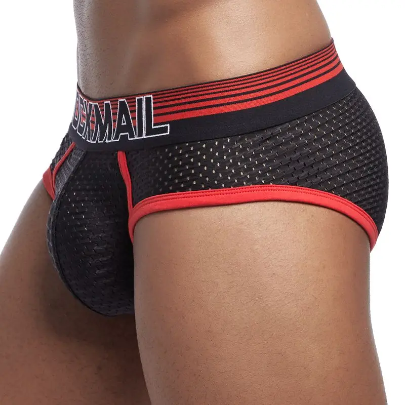 Сексуальное мужское нижнее белье JOCKMAIL Брендовые мужские короткие трусы tanga