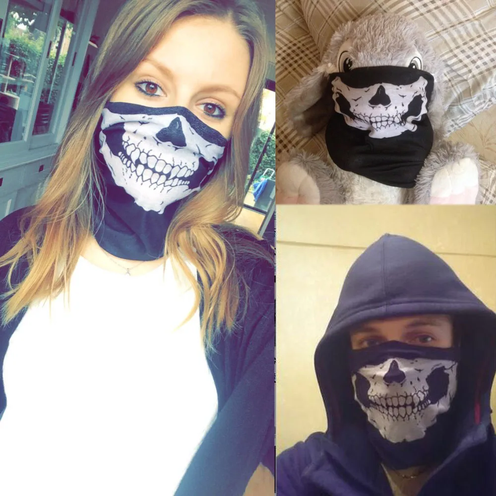 Hot-Sale-Men-Women-Cool-Skull-Design-Adults-Multi-Function-Ski-Sport-Motorcycle-Biker-Scarf-Half