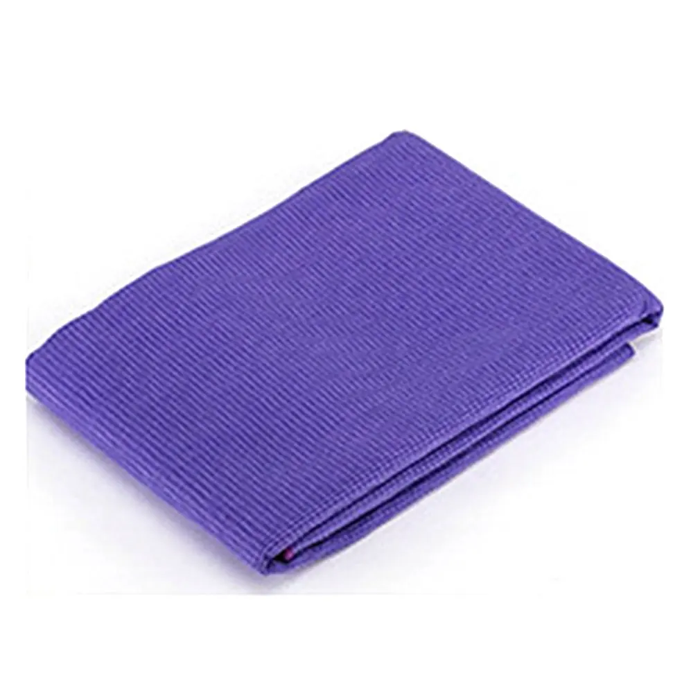 

Yoga Mat Towel Silicone Anti-slip Towel Mat Cover Soft Absorbent Exercise Fitness Pad Towel Cover 183*78cm