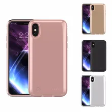 5000 мАч батарея зарядное устройство чехол для iPhone X резервная копия зарядного банка Внешняя батарея зарядное устройство Портативный повербанк телефон крышка для iPhone 10