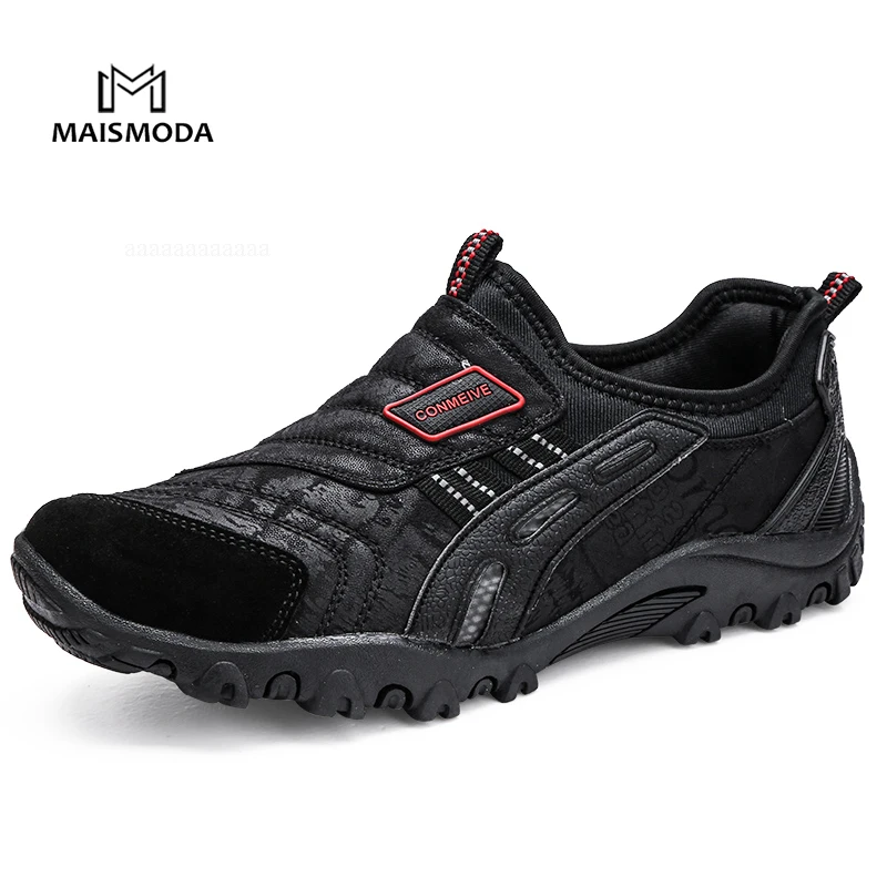 MAISMODA/2018 г. Новая мужская обувь повседневная без шнуровки размеры 39 45