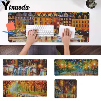 

Yinuoda 2018 New Oil Painting drawing pc mousepad Mouse Mat Size for 180*220 200*250 250*290 300*900 and 400*900*2mm