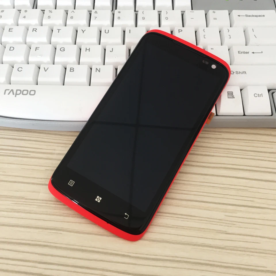 Lenovo S820  LCD Display With Frame (10)