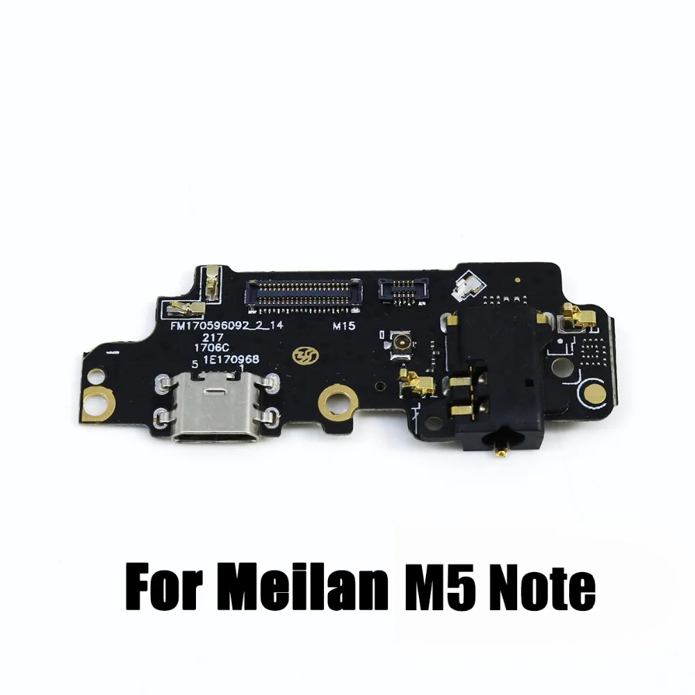 

YuXi for Meizu M5 Note Dock Connector USB Charger Charging Port W/ Microphone Earphone Audio Jack Flex Cable Repair Parts