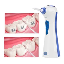 Портативная Электрическая очистка полости рта перезаряжаемая зубная вода зубочистка беспроводной очиститель зубов 3 режима гигиена полости рта уход 38
