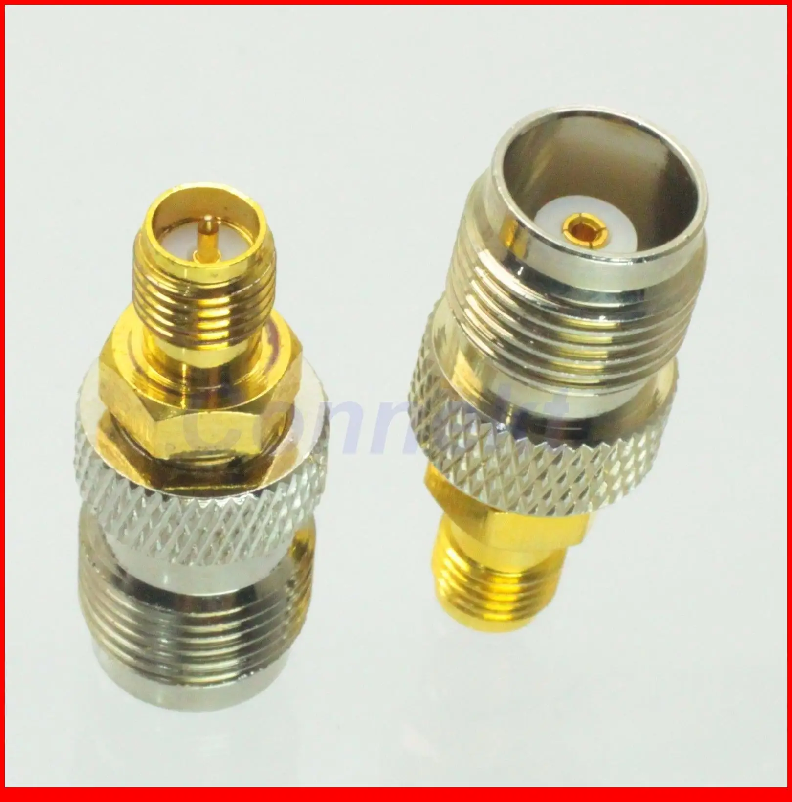 

10pcs/lot TNC female jack to RP-SMA female plug center RF adapter connector