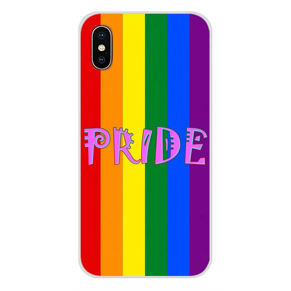 eSwish Personnalisé LGBT Gay Pride Personnalisé Coque pour Huawei P30 Lite 2019 Monogramme Rayures dégalité Design/Initiales/Nom/Texte Etui/Housse/Case