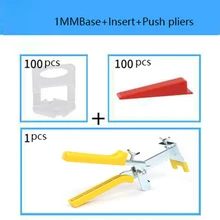 1 мм выравнивание клинья плитка выравнивание разделители зажимы настил плиточный инструмент для костюма Бытовая система напольная плитка наборы инструментов