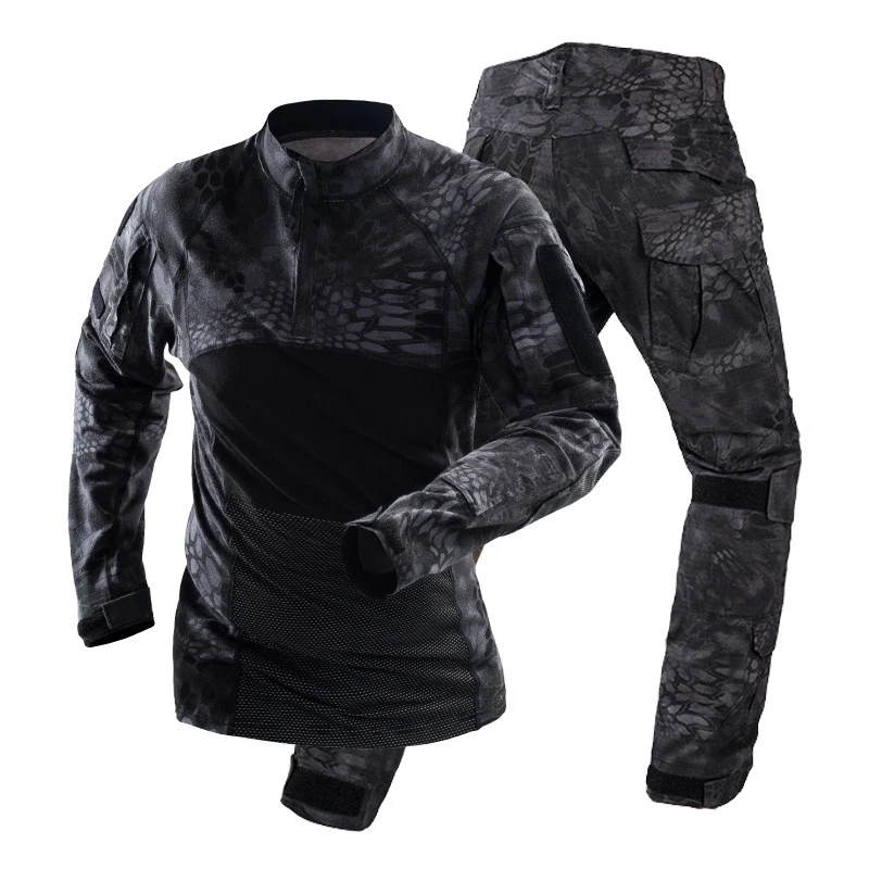 

Kryptek Typhon Army Tactical Military Uniform Airsoft Sport Frog Camouflage Suit US Army Combat Suit