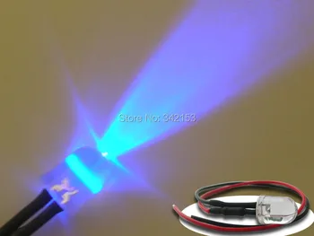 

200pcs 10mm Round Top Purple Prewired Led Pre-Wired resistors LED Lighting Lamp Bulb Cable DC12V