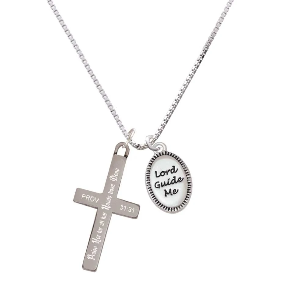 Lord Guide Me - Praise Her - Cross Necklace