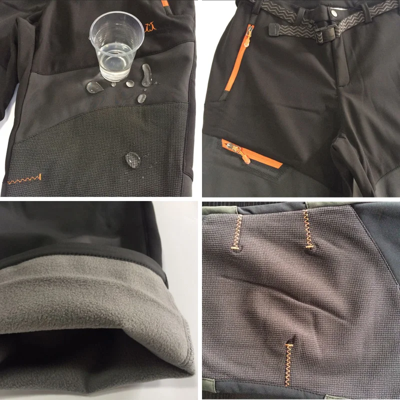 Cavalrywalf invierno impermeable Softshell Pantalones mujeres hombres deporte al aire libre esquí Pantalones fleece trekking camping Pantalones de senderismo, aw008 Cavalrywalf invierno impermeable Softshell Pantalones mujeres hombres deporte al aire libre esquí Pantalones fleece trekking camping Pantalones de senderismo, aw008