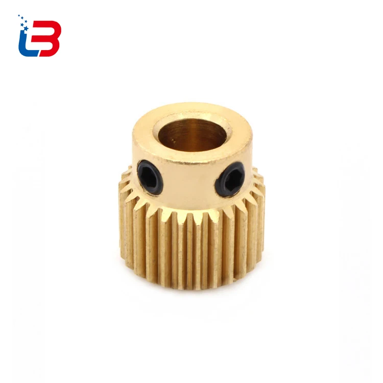 tronxy 3D printer part Copper Gear Extruder Feed filament Drive 26 Teeth wheel feeding With Screws for 3d PRINTER DIY kit | Компьютеры и