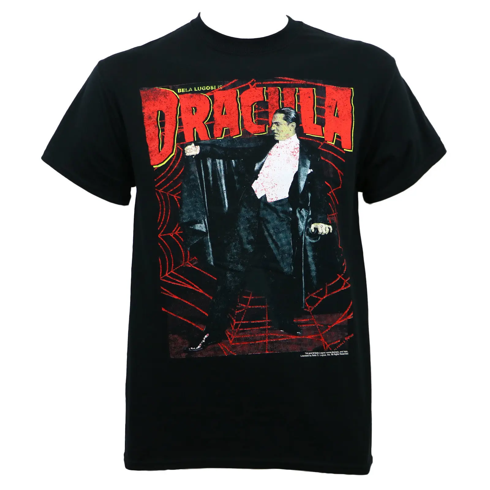 Universal Monsters Dracula Web Bela Lugosi T Shirt S 3XL NEW-in T