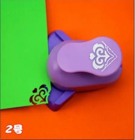 Тиснение DIY угловой бумажный резак для печати карт скрапбук формирователь большое устройство для тиснения Дырокол дети ручной работы ремесло подарок YH01 - Цвет: 2