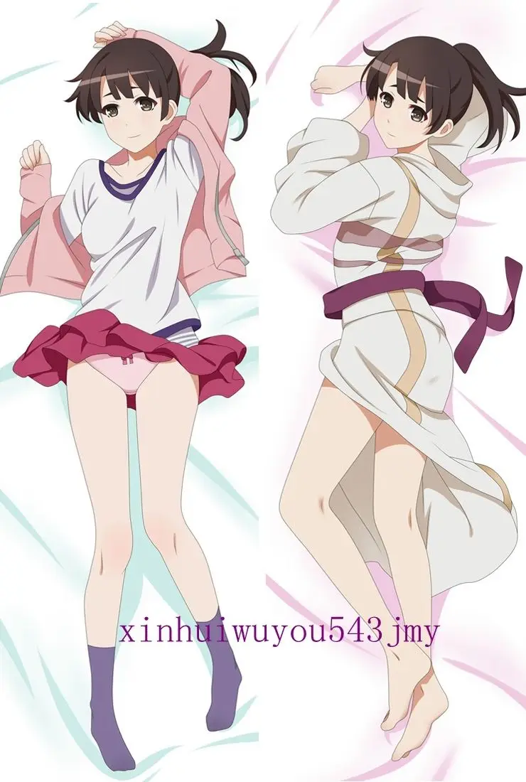 

Free Shipping New Japanese Anime hugging pillow case 77065 Saenai Heroine no Sodatekata