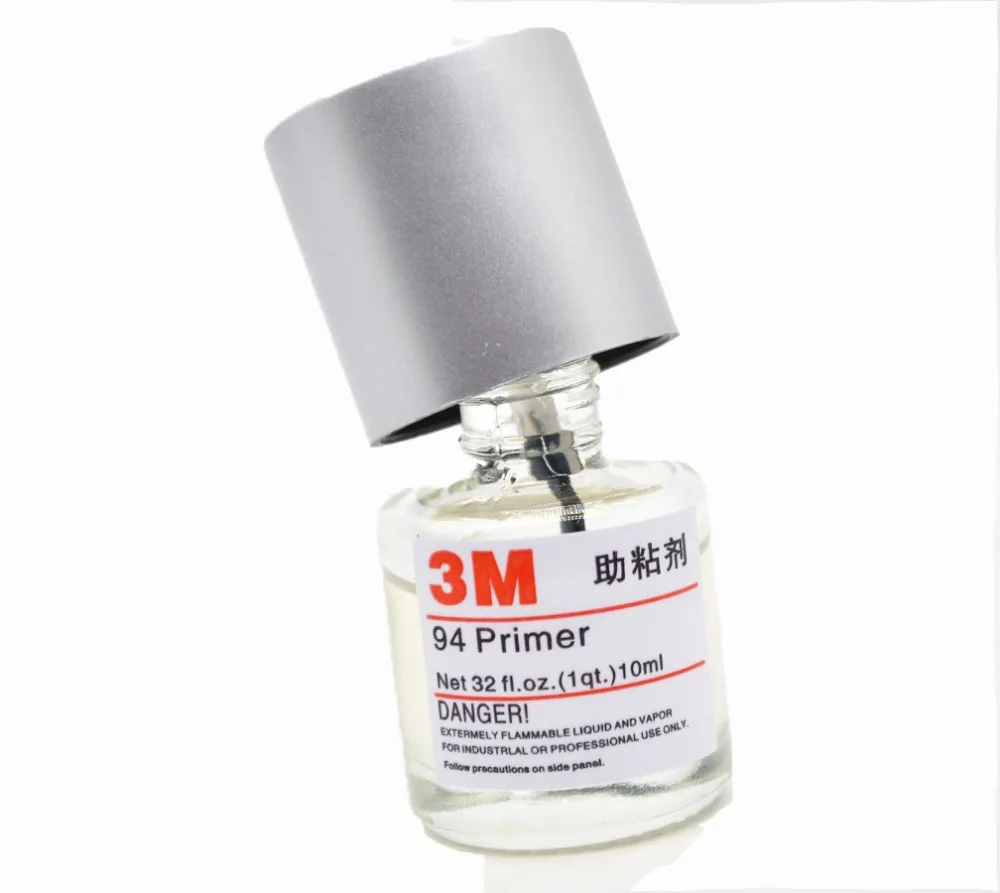 3M 94 Tape Adhesion Promoter Vinyl Wrap for Car rear Mirror rain eyebrow Liquid Stick Glue primer car styling Tackifier