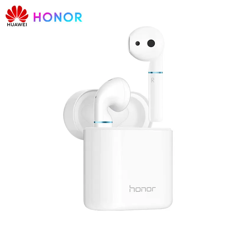 HUAWEI Honor FlyPods/FlyPods Pro беспроводные наушники Bluetooth гарнитура Hi-Fi IP54 Водонепроницаемый с микрофоном сенсорный двойной кран - Цвет: FlyPods - White