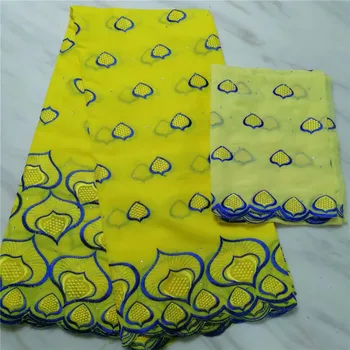 

5+2yards african lace fabric 2019 swiss voile lace in switzerland swiss dry cotton lace nigerian lace fabrics for dress pl82-53