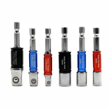 6 шт./компл. цветной шестигранный отвертка вращающийся диск защитный ремень бисер полюс универсальный держатель шатун