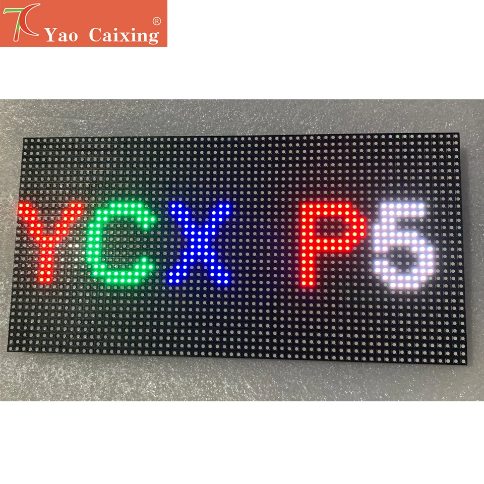 Xxxxx Yaocaixing панель пикселей P5 RGB HD дисплей 64x32 точечная матрица p5 smd rgb светодиодный