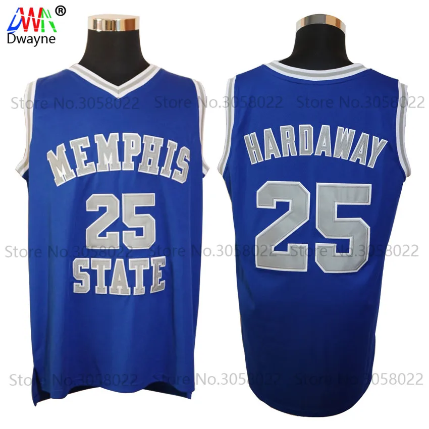 1991 92 Mens Dwayne Penny Anfernee Hardaway Jersey Cheap Throwback Basketball Jersey 25 Memphis