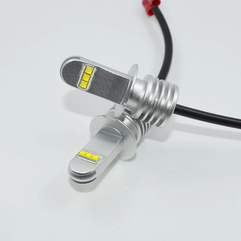 H3 LED Car fog lights Super Bright 2000LM Auto Front Bulb Fog light DRL