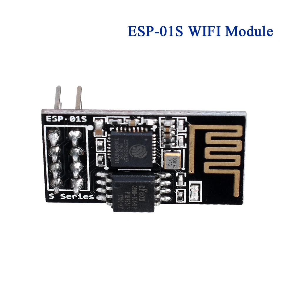 

WIFI Module ESP8266 ESP01S ESP-01S Serial WIFI Sensor Wireless Transceiver for SKR PRO 3D Printer Board Expansion Adaptor CH340G