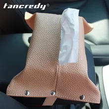 Автомобильный тканевый ящик для стайлинга автомобиля Модный Элегантный Королевский прочный PU кожаный мешок горячий высококачественный экономный коробка для салфеток коробка-держатель для салфеток