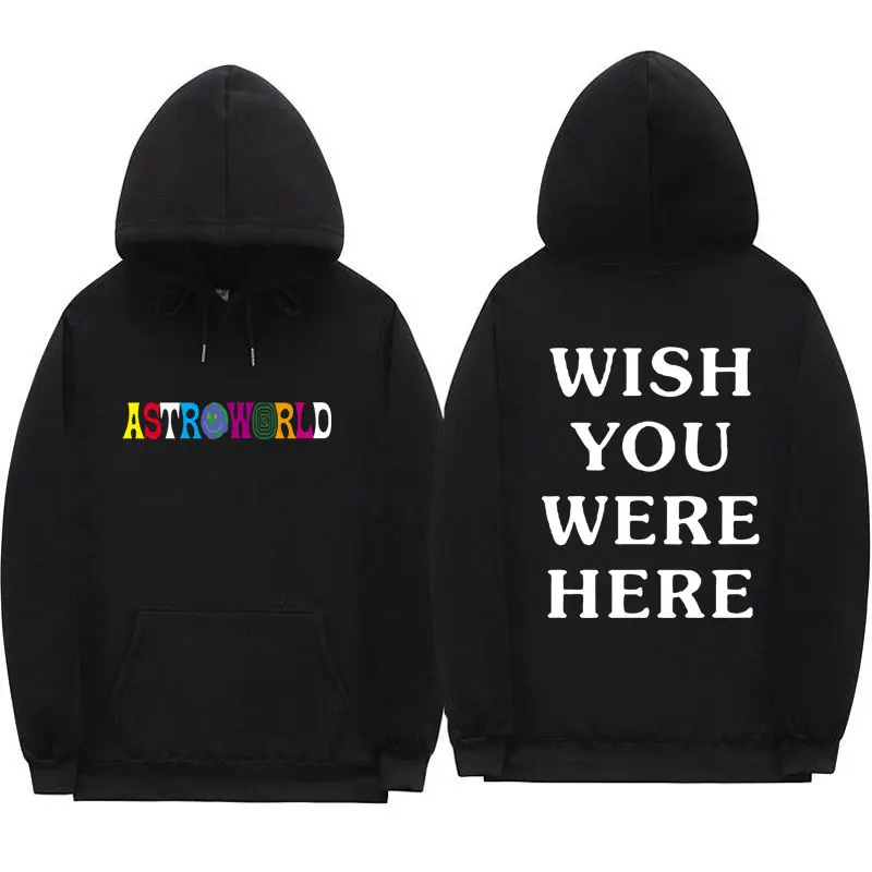 Модные уличные толстовки ASTROWORLD, костюм, спортивный костюм, черные, серые, темно-серые спортивные штаны, одежда для фитнеса, толстовка, штаны - Цвет: Black MS68