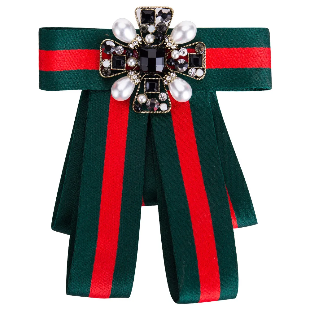 

Striped Cool Big Large Neck Bow Tie Boho Fancy Pearl Crystal Cloth Fabric Bowties Women Dress Party Fantasia Adulto Homem