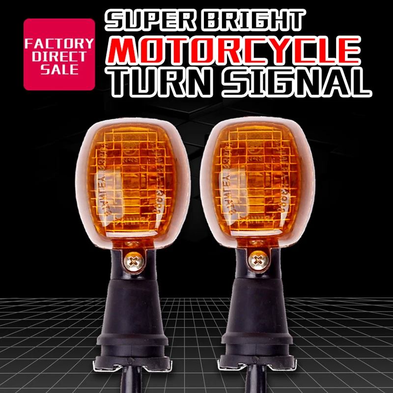 1 Pair Motocycle Front steering lamp Cornering Turn Signals Indicator