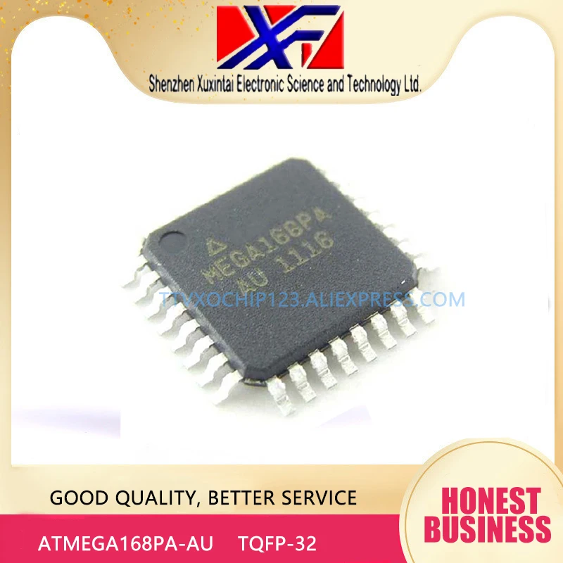 10 шт./лот ATMEGA168PA-AUR ATMEGA168PA-AU MEGA168PA-AU IC MCU 8BIT 16KB флеш 32tqfp | Обустройство дома