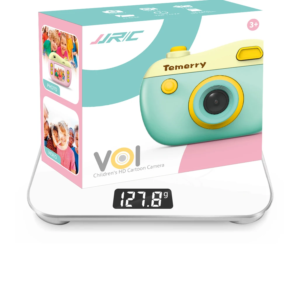 JJRC V01 Kids Digital Camera Gift for Girls Boys 2.0 Inches HD Screen 8.0MP Video Camera for Kids Shockproof Children Selfie Toy