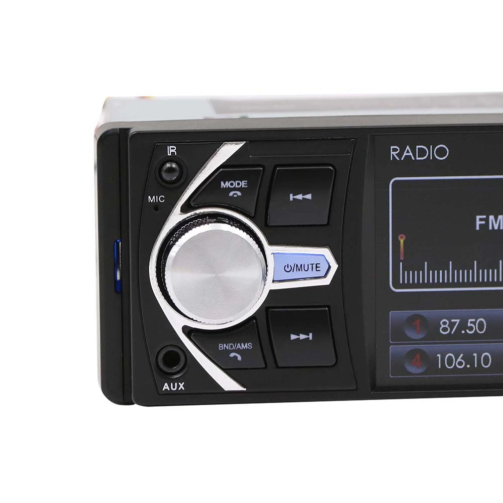 4,1 двойной 1 DIN автомобильный MP5 MP3 плеер Bluetooth стерео радио камера 4,1 дюймов 1 Din HD Автомобильный Радио MP5 плеер