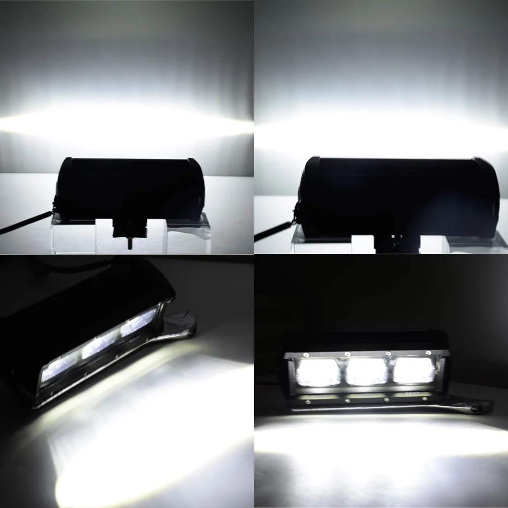 WINING Super Bright 6D Lens Single Row Led Work Light Bar Headlight for Offroad Car Led Light Bar Offroad 4x4 WINING Super Bright 6D Lens Single Row Led Work Light Bar Headlight for Offroad Car Led Light Bar Offroad 4x4