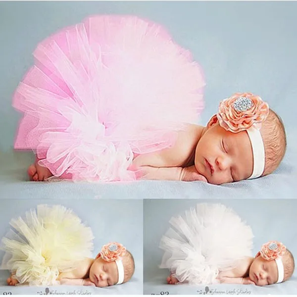 newborn flower girl