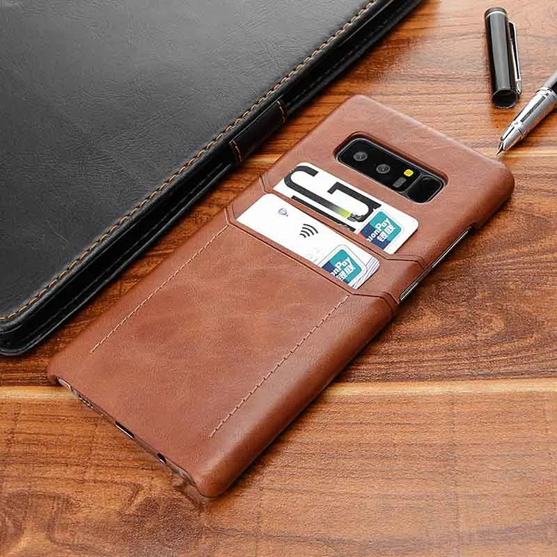 

Vintage Leather Case for Samsung Note 9 Note 8 Card Slot Leather Wallet Case Cover for Samsung Galaxy S8 S8 Plus S9 S9 Plus Capa
