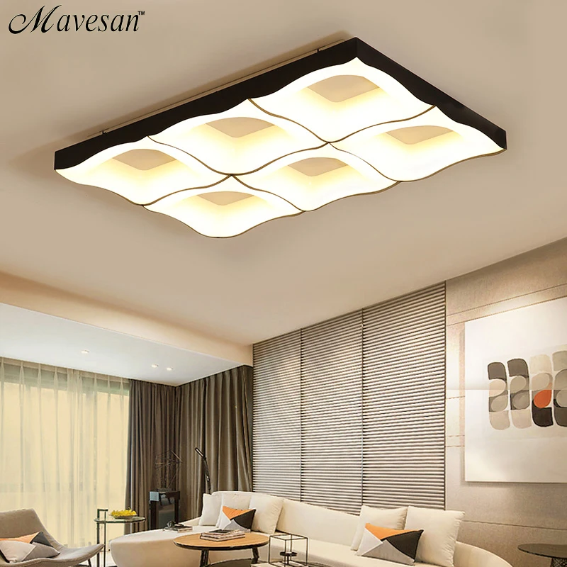 

LED Ceiling Lights Flower pattern modern luminaria led teto Indoor Ceiling Lamp For Living room Kitchen home lighting