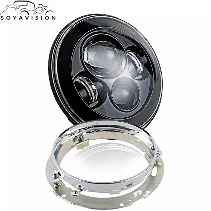 Accesorios заездов 7 дюймовый круглый мотоцикл светодиодные фары с &quotдля Harley